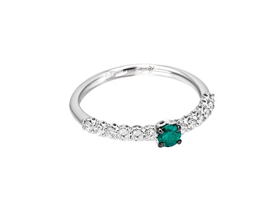 Anello Recarlo Donna Anniversary in Oro bianco Diamante 0.28 Ct R01SP210/SM-15 - R01SP210/SM-15